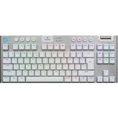 Logitech G915 X Lightspeed Tkl Wireless Gaming Keyboard - White - Tactile